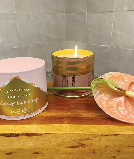 Coconut Milk Mango Luxury Soy Candle