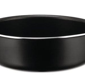 Alessi Casserole Pots&Pans - AJM102/24 B - Black - ø 24 cm / 3.4 liters - by Jasper Morrison