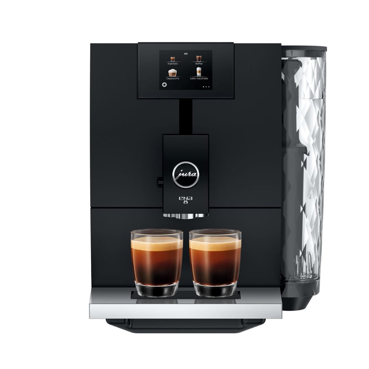 Jura ENA 8 Superautomatic Espresso Machine - Full Metropolitan Black